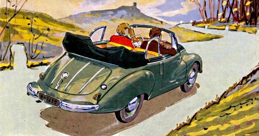 Deutscher Prospekt ca. 1954